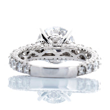 Load image into Gallery viewer, 11.76ctw Shared Prong Set Big Beautiful Bridal Set