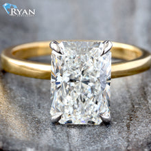 Load image into Gallery viewer, 2.60ctw Radiant Solitaire with Hidden Halo Ring