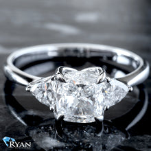 Load image into Gallery viewer, 1.89ctw Three Stone Diamond Ring