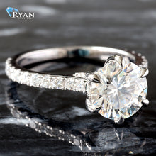 Load image into Gallery viewer, 2.48ctw Six Prong Round Brilliant Cut Solitaire