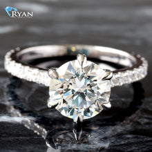 Load image into Gallery viewer, 2.48ctw Six Prong Round Brilliant Cut Solitaire