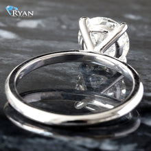 Load image into Gallery viewer, 2.04ct Round Solitaire with High Polished Shoulders Ring