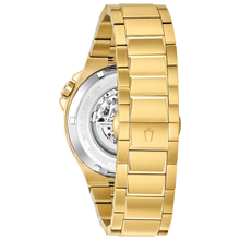 Load image into Gallery viewer, WATCH BULOVA SATIN GOLD STEEL CASE CERAMIC BEZEL SAPPHIRE CRYSTAL