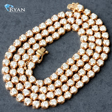 Load image into Gallery viewer, 11.50ctw Round Four Prong Setting Diamond Tennis Chain