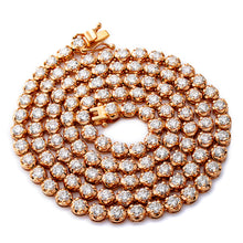 Load image into Gallery viewer, 11.50ctw Round Four Prong Setting Diamond Tennis Chain