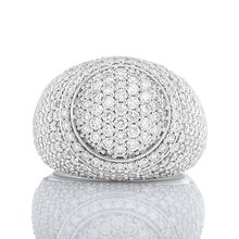 Load image into Gallery viewer, 4.00ctw Lab Diamond Round Full Dome Pave Ring
