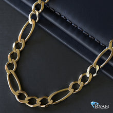 Load image into Gallery viewer, Solid Figaro Links 14k Chain
