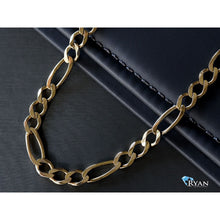 Load image into Gallery viewer, 6mm High Polished Figaro Chain
