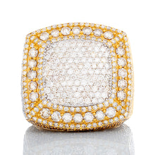 Load image into Gallery viewer, 9.75ctw Full Diamond Pave Superbowl Ring
