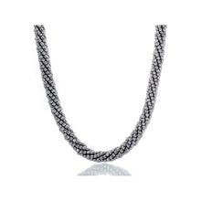 Load image into Gallery viewer, 5mm Diamond Cut Spiral Moon Chain
