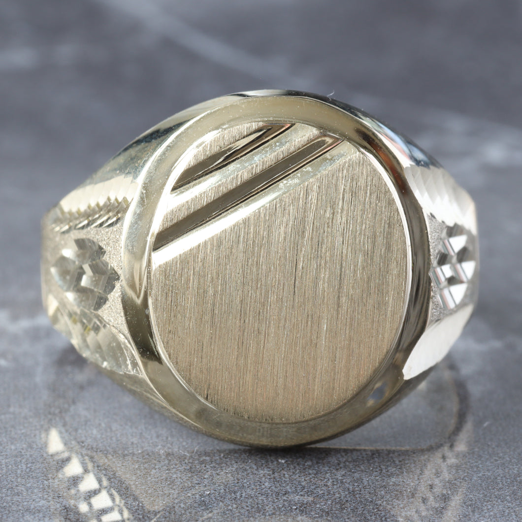 Oval Signet Ring