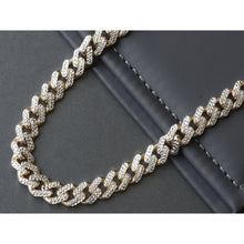 Load image into Gallery viewer, 9mm Diamond Cut Monaco Chain
