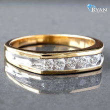 Load image into Gallery viewer, 0.33ctw Channel Set Diamond Band
