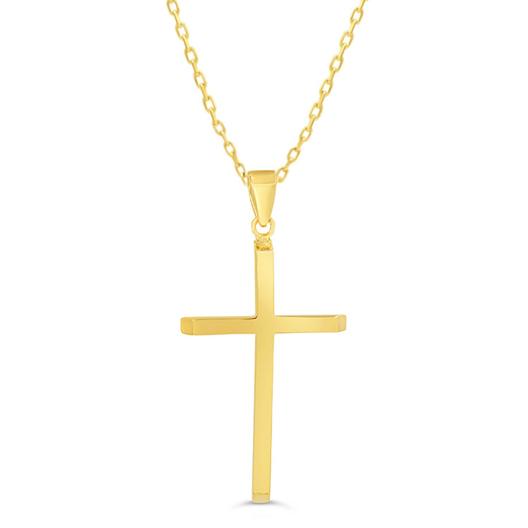High Polished Square Edge Cross