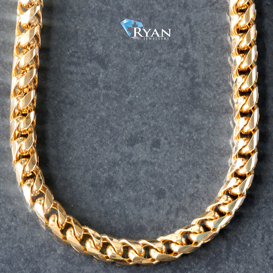 4mm Solid Round Millennium Franco Link Chain