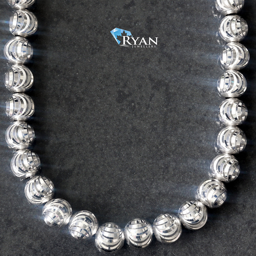 5mm Diamond Cut Moon Ball Chain