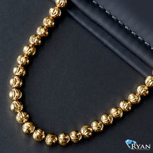 Load image into Gallery viewer, 4.80mm Diamond Cut Moon Ball Chain
