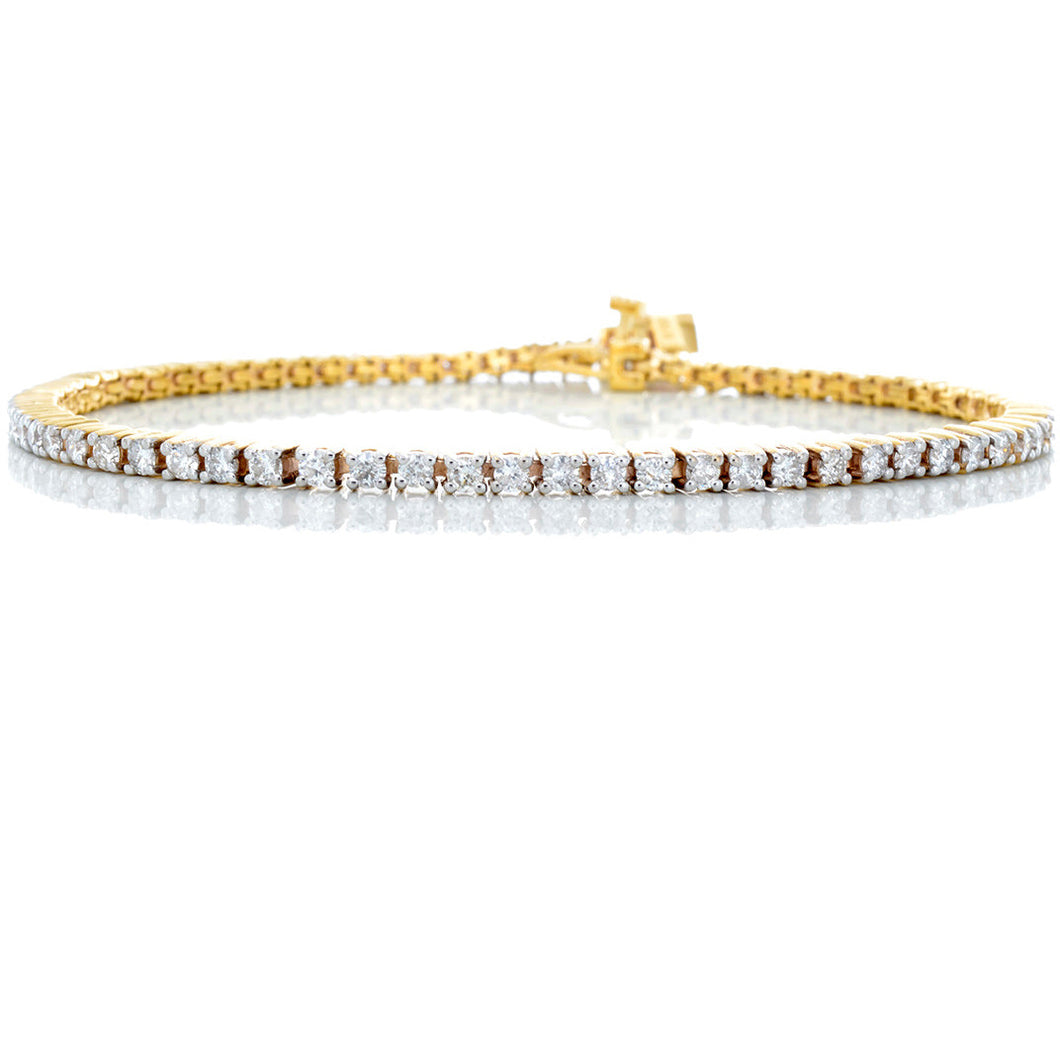 5.95ctw Lab Diamond Tennis Bracelet