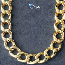Load image into Gallery viewer, 8mm Hollow Curb Link Chain
