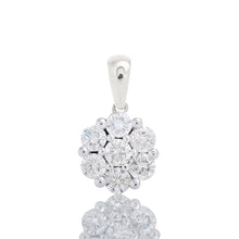 Load image into Gallery viewer, 1.00ctw Flower Pendant
