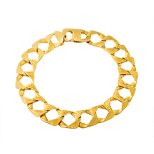 Load image into Gallery viewer, Square Brushed with Diamond Cut Edges Casting Links
