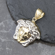 Load image into Gallery viewer, High Polish Medusa Head Pendant
