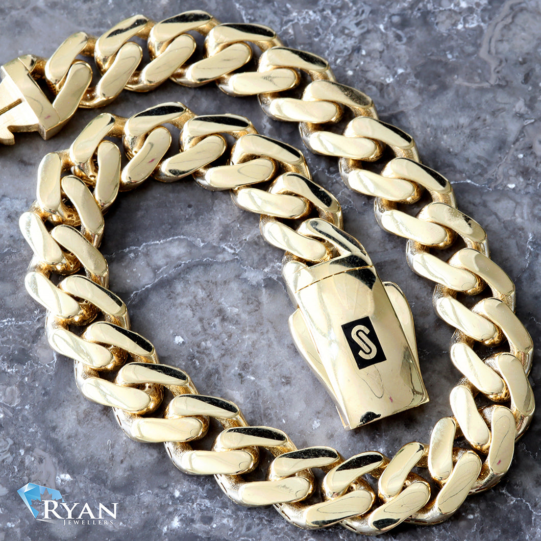 9mm Monaco Link Bracelet