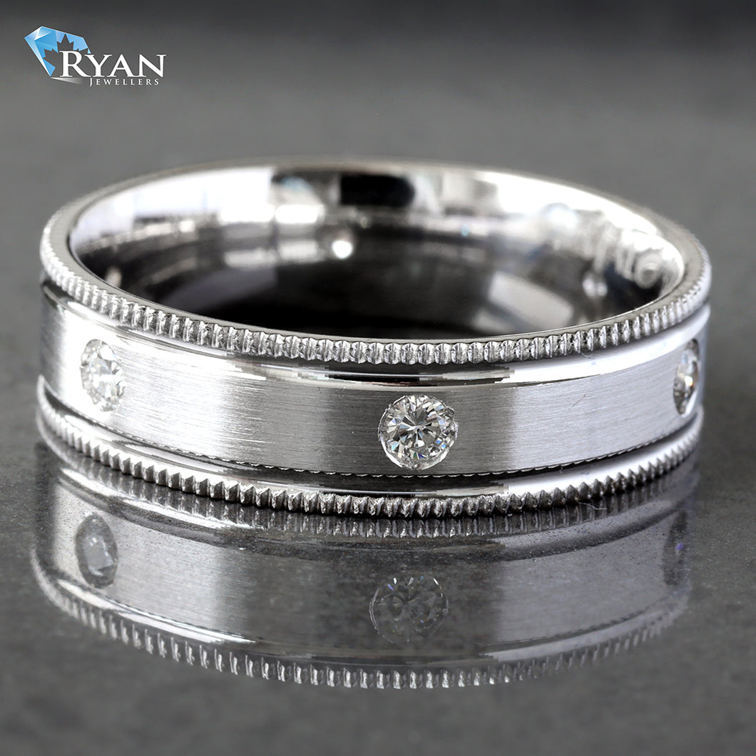 0.30ctw Gypsy Set Diamond Band