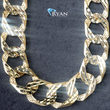 Load image into Gallery viewer, 11mm Diamond Cut Casting Chain 30 Inch
