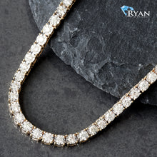 Load image into Gallery viewer, CHAIN GY 10K 6.50CTW 22 INCH DIAMOND ILLUSION TENNIS CHAIN

