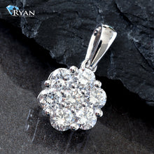 Load image into Gallery viewer, 1.00ctw Flower Pendant
