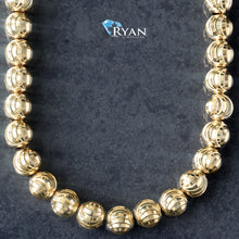 Load image into Gallery viewer, 4.80mm Diamond Cut Moon Ball Chain
