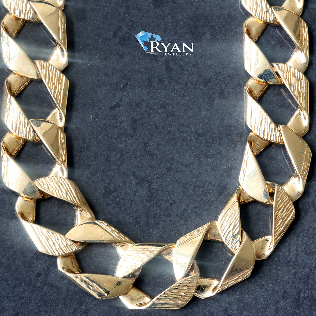 11.50mm Woodgrain Solid Casting Chain