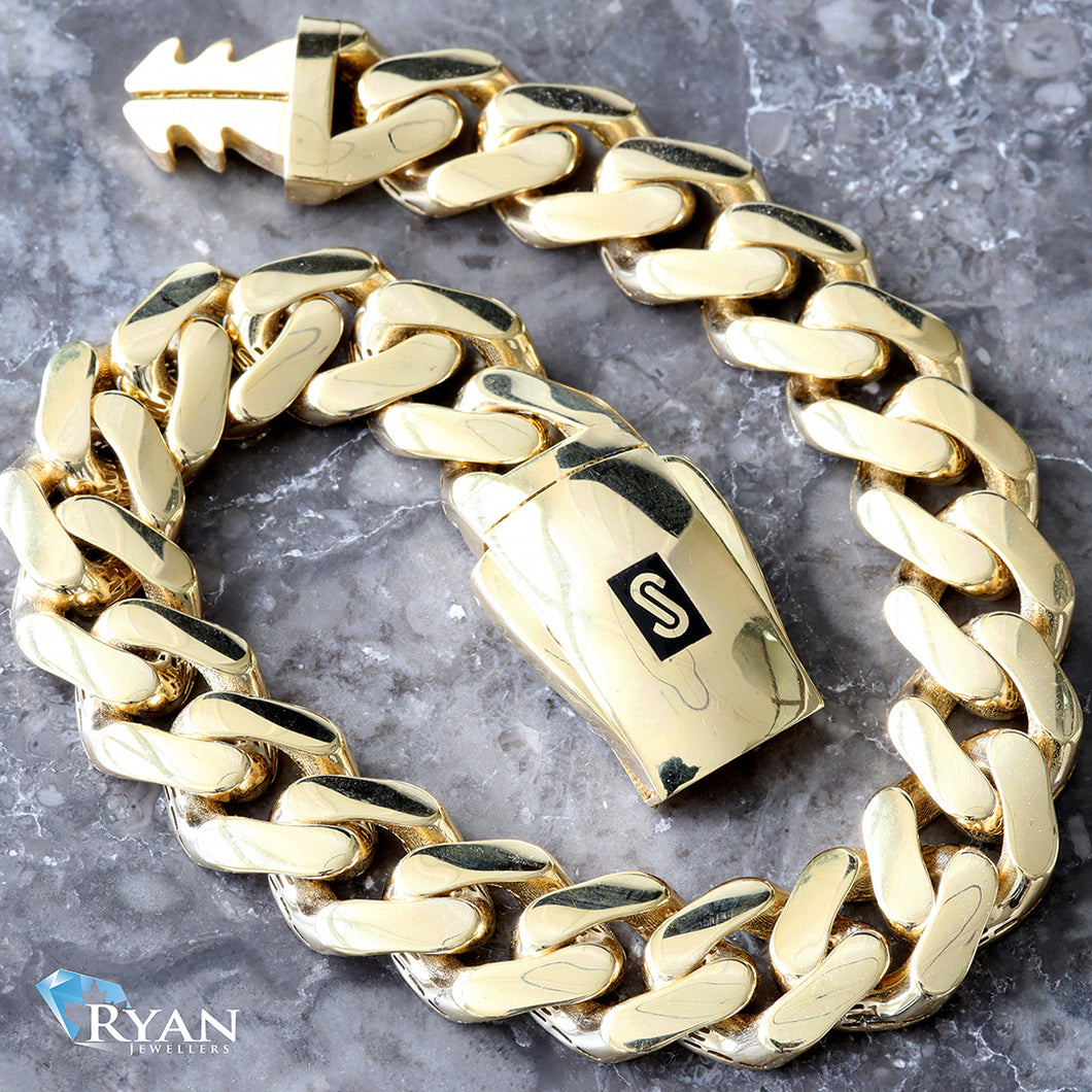 11mm Monaco Link Bracelet