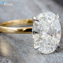 Load image into Gallery viewer, 2.60ctw Oval Solitaire Engagement Ring
