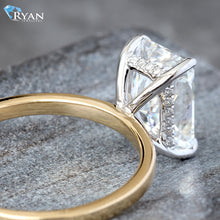 Load image into Gallery viewer, 2.14ctw Radiant Solitaire with Hidden Halo
