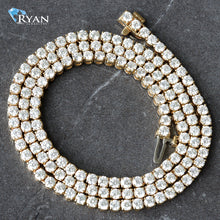 Load image into Gallery viewer, 10.00ctw Four Prong Diamond Tennis Chain
