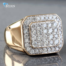 Load image into Gallery viewer, 1.44ctw Men&#39;s Diamond Ring
