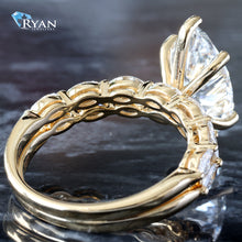 Load image into Gallery viewer, 4.00ctw Marquise Cut Bridal Set
