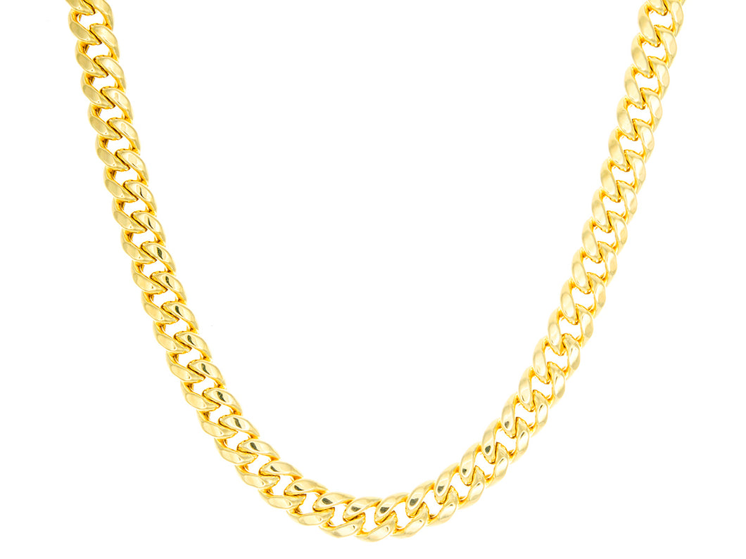 5.25mm Semi Solid Miami Cuban Chain