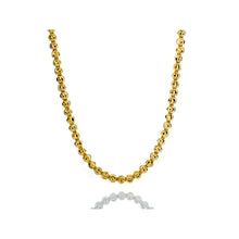 Load image into Gallery viewer, 4.80mm Diamond Cut Moon Ball Chain
