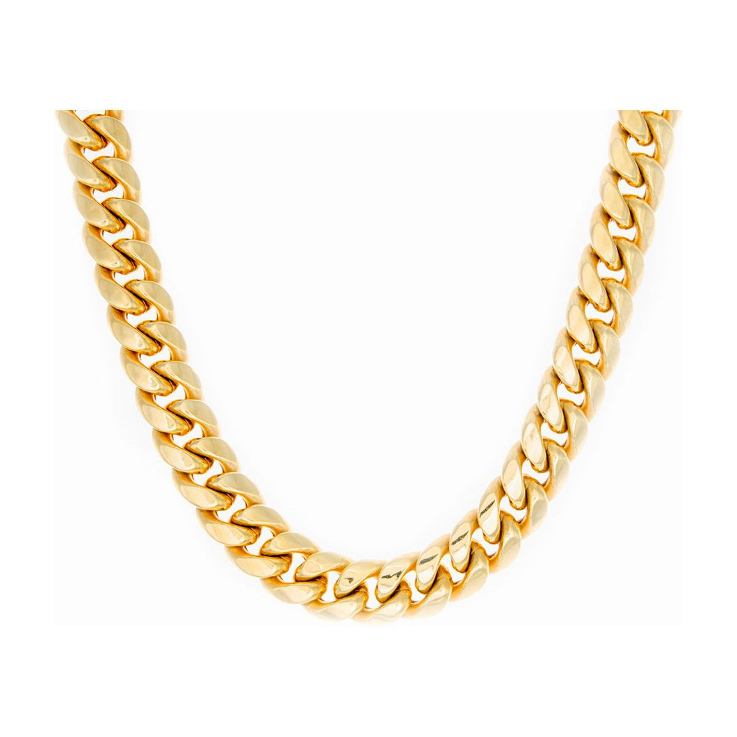 8mm Solid Miami Cuban Chain