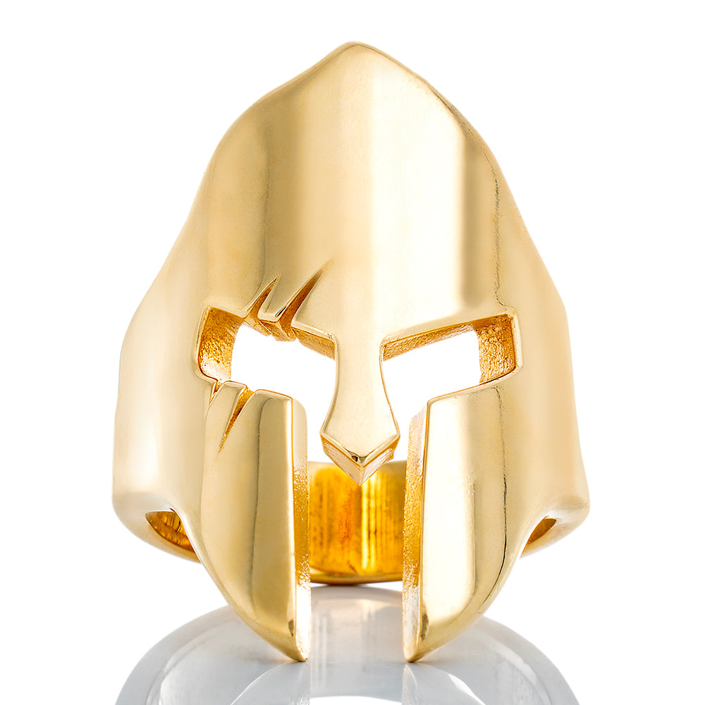 Spartan Warrior's Mask Ring