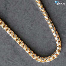 Load image into Gallery viewer, 4.50mm Two Tone Diamond Cut Prism Franco Chain
