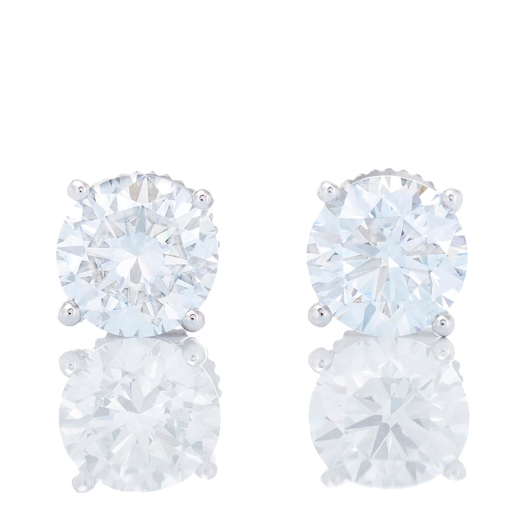 1.00ctw Round Brilliant Cut Lab Created Diamond Studs