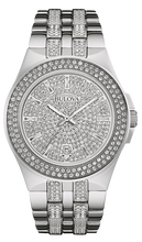 Load image into Gallery viewer, WATCH BULOVA FULL CRYSTAL DIAL DOUBLE ROW CRYSTAL BEZEL CRYSTAL BRACELET
