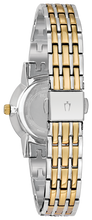 Load image into Gallery viewer, WATCH BULOVA LADY ROUND CASE DIAMOND MAKERS STEEL BRACELET SILVER DIAL
