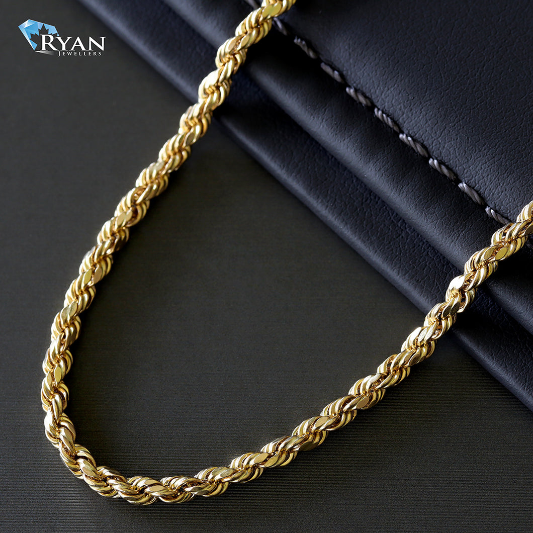 3.50mm Solid Rope Chain
