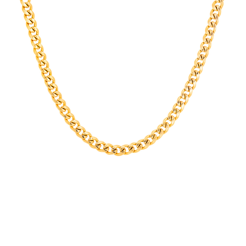 2.85mm Hollow Miami Cuban Link Chain