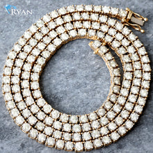 Load image into Gallery viewer, 6.50ctw Illusion Set Diamond Tennis Chain
